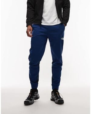 The North Face M Mountain Athletics Fleece Pant - Blue