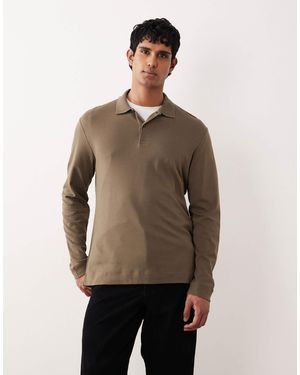 Mango – strickoberteil aus 100% baumwolle - Natur