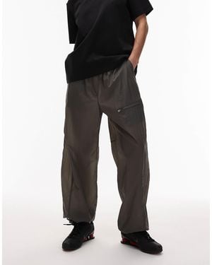 ARKET Utility Parachute Pants - Black