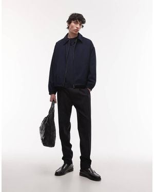 TOPMAN Harrington Jacket - Blue