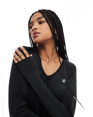 Dare 2b Camiseta Negra Ligera Para Mujer Discern De - Negro