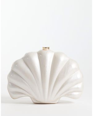 ASOS Shell Shoulder Bag - White