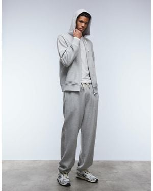ARKET Cotton Rich Co-Ord Structured Jogger - Grey