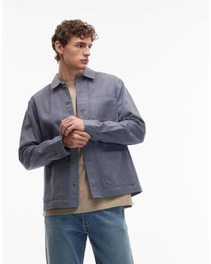 New Look – hemdjacke - Blau