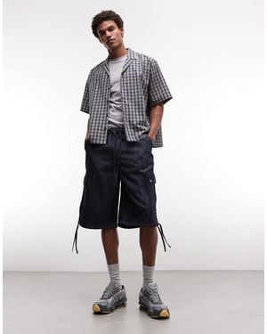 Collusion Pantaloncini Cargo - Bianco