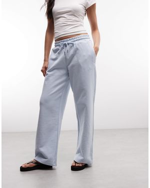CERNUCCI – jogginghose aus 100% baumwolle - Blau