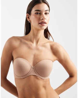 ASOS Moulded Multiway Underwired Bra - Brown