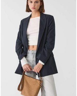 Stradivarius Borsa A Tracolla - Blu