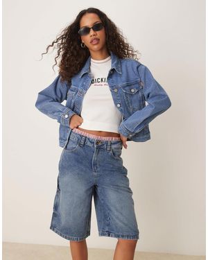 Dickies Denim Carpenter Jorts - Blue