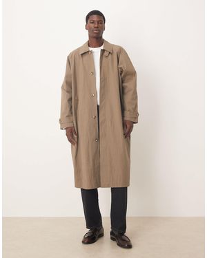 ASOS Oversized Car Coat - Natural