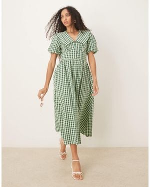 Nobody's Child Birdie Midi Dress - Green