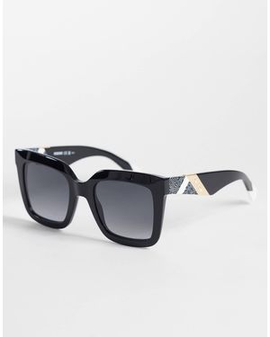 Missoni Sunglasses Missoni sonnenbrille – eckige oversize-sonnenbrille - Schwarz