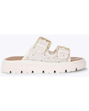 Carvela Kurt Geiger Pavilion Flat Sandals - White