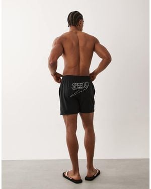 Speedo Classic Logo 16" Volley Swim Short - Natural