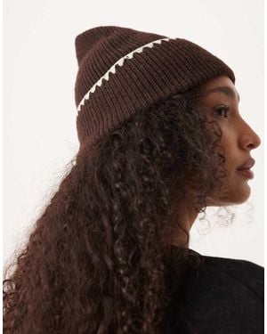Accessorize Stitch Beanie - Black