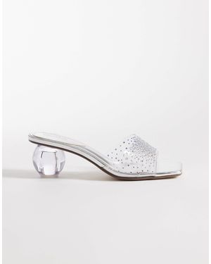 Kaiia – exclusive – sandalen im stil der 00er - Weiß