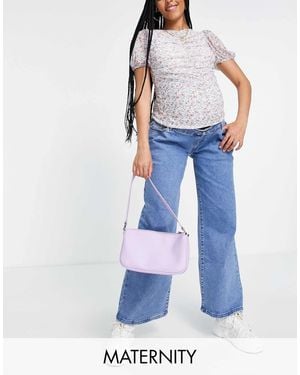 Missguided Wide Leg Jean - Blue