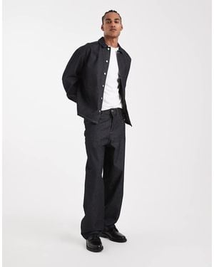 ASOS Circular Design Collection Heavyweight Loose Straight Jeans - White