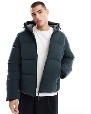Jack & Jones Oversized Boxy Puffer Jacket - Blue