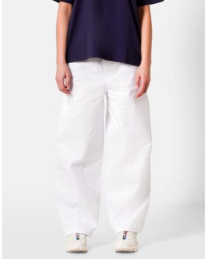 Sixth June Pantalon bouffant en sergé - Bleu