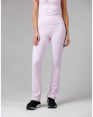 French Connection Wrap Front Fcuk Stretch Yoga Pant - Pink
