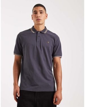 Farah Elton Polo Shirt - Blue