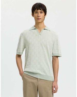 SELECTED Polo Shirt - Grey