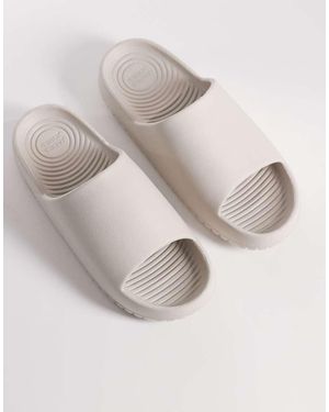 Jack & Jones Moulded Slider - Natural