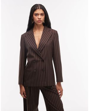 Collusion Oversized Blazer - Brown