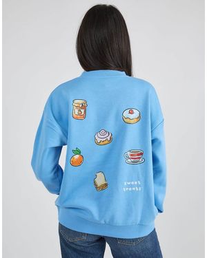 Custard Paddington Sweet Treats Sweatshirt - Blue