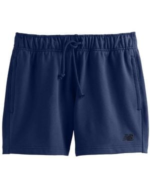 New Balance Athletics French Terry Short 5" - Blue