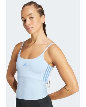 adidas Originals Hyperglam Rib Tank - Blue