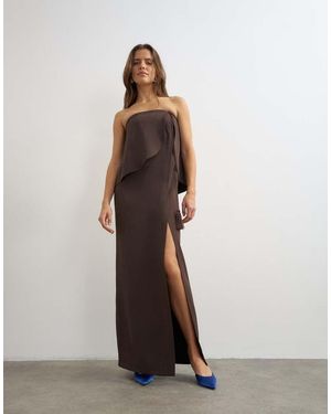 TOPSHOP Vestito Lungo - Bianco