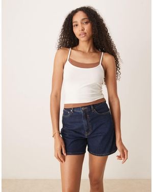 ASOS Double Layer Cami - Blue