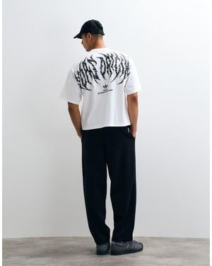 adidas Originals Back Print T-shirt - White