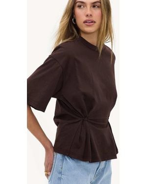 Loavies Spring Serenade Tailored Shirt - Brown