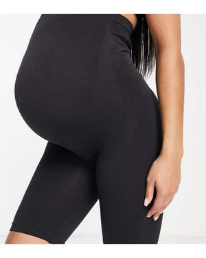 Mama.licious Mamalicious Maternity Over The Bump Shapewear Shorts - Black