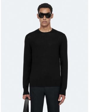 AllSaints Nate De Cuello Redondo En - Negro
