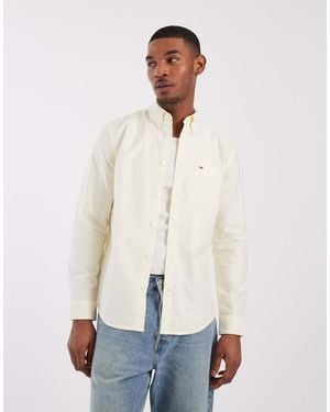 Tommy Hilfiger Oxford Shirt - Natural