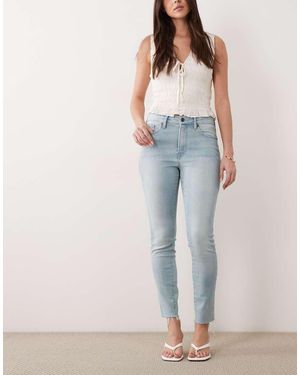 GOOD AMERICAN Soft Tech Good Legs Skinny Jeans - Blue