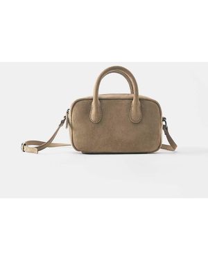 Pull&Bear Mini Borsa A Tracolla Color Cammello - Neutro
