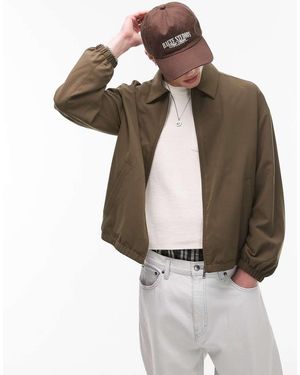 TOPMAN Harrington Jacket - Green