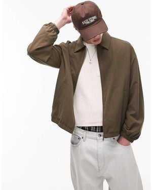 TOPMAN Harrington Jacket - Green