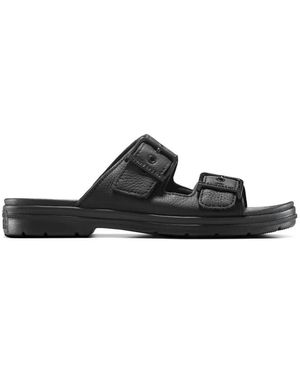 Converse Sandalias Negras Con Suela Dentada Chuck Taylor All Star De -Negro