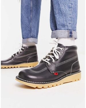 Kickers Kick Hi Boots - Blue