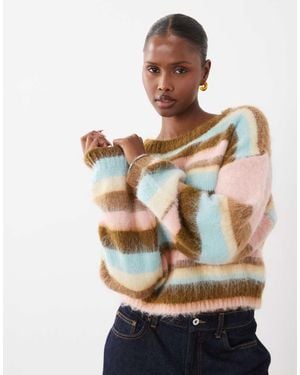 Kiwi & Co Fluffy Knit Jumper - Multicolour