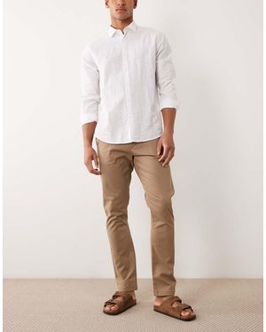 ASOS Slim Fit Chinos - White