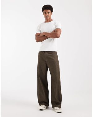 ASOS Barrel Jeans - White