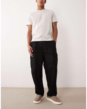 Jack & Jones Barrel Fit Cargo Trouser - Natural