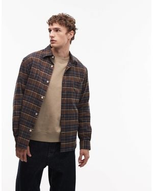 Mango 100% Cotton Shirt - Brown